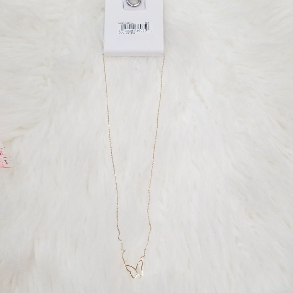 💗💗NWT Butterfly Necklace💗💗 - Picture 6 of 7